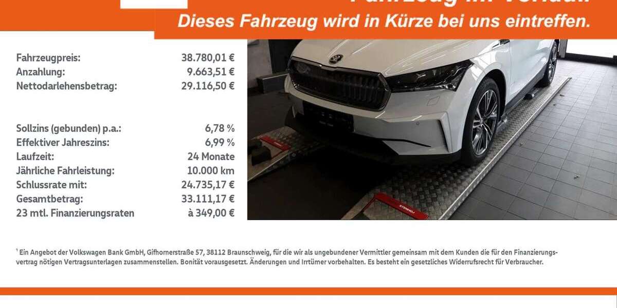 Skoda Enyaq 4.968 km 38.980 &euro; Gronau 48599