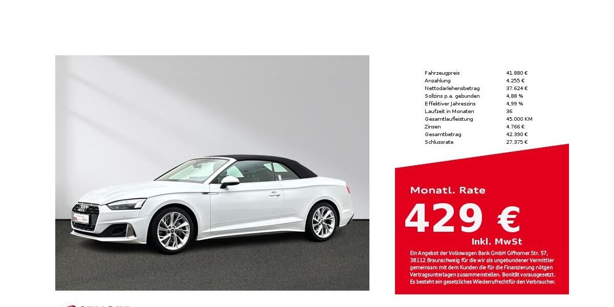 Audi A5 29.990 km 39.990 &euro; Lingen 49809