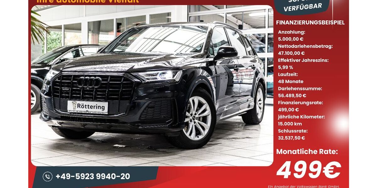 Audi Q7 86.800 km 51.400 &euro; Schüttorf 48465