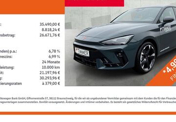 Cupra Leon 1.999 km 34.890 &euro; Nordhorn 48529