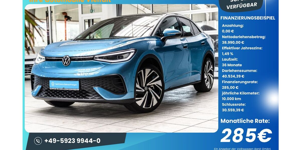 VW ID.5 3.448 km 38.990 &euro; Schüttorf 48465