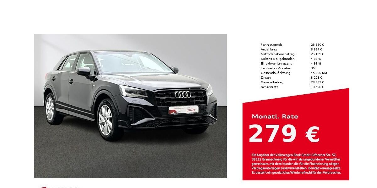 Audi Q2 36.718 km 28.980 &euro; Lingen 49809