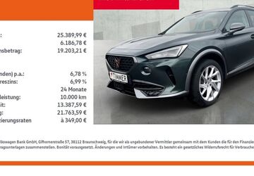 Cupra Formentor 17.468 km 25.390 &euro; Nordhorn 48529