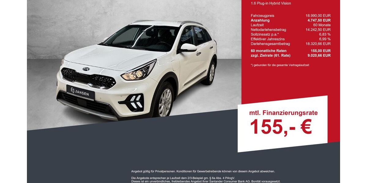 Kia Niro 67.700 km 18.990 &euro; Lingen-Ems 49809