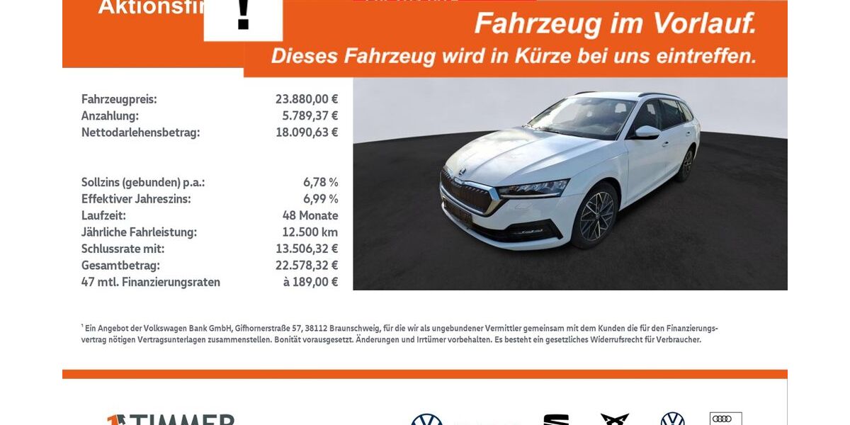 Skoda Octavia 83.216 km 23.880 &euro; Nordhorn 48529