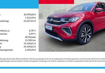 VW T-Cross 17.999 km 30.469 &euro; Lingen 49808