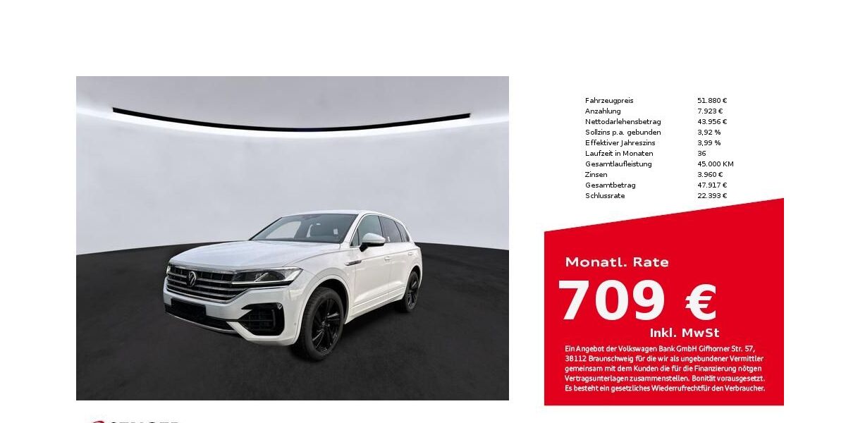 VW Touareg 43.620 km 51.880 &euro; Lingen 49809