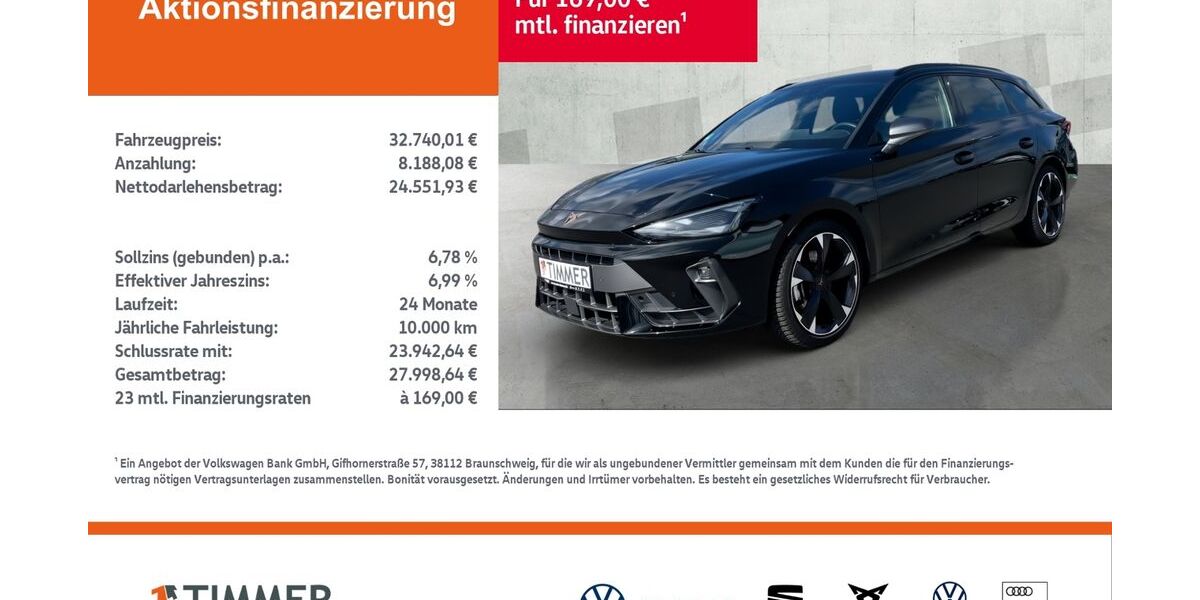 Cupra Leon 25.133 km 32.740 &euro; Nordhorn 48529