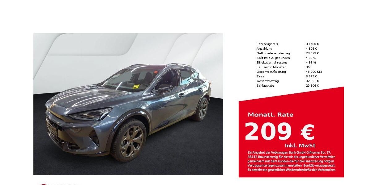 Cupra Formentor 26.913 km 33.480 &euro; Lingen 49809