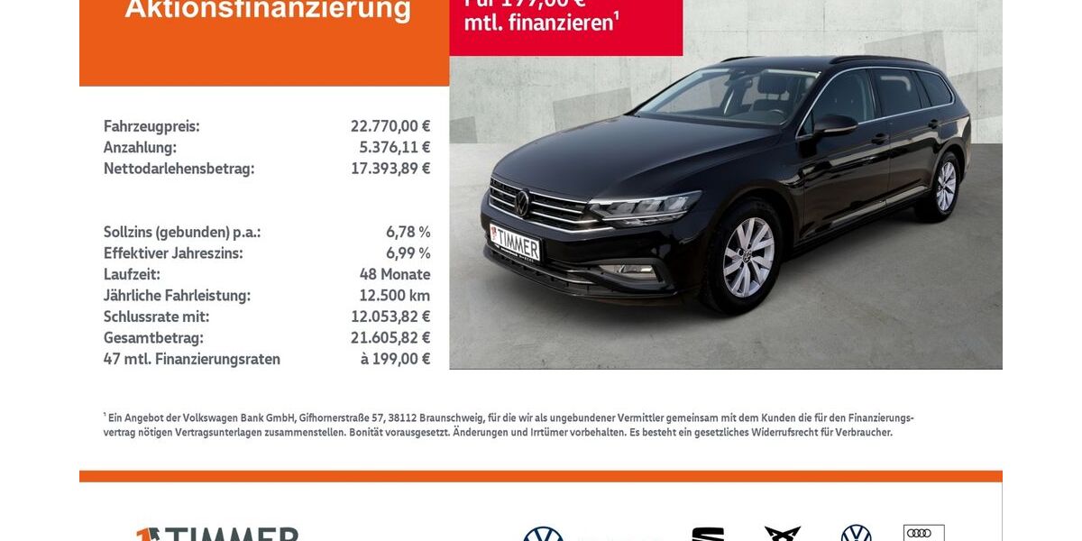 VW Passat Variant 91.124 km 22.379 &euro; Gronau 48599