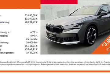 Skoda Superb 6.999 km 53.490 &euro; Nordhorn 48529