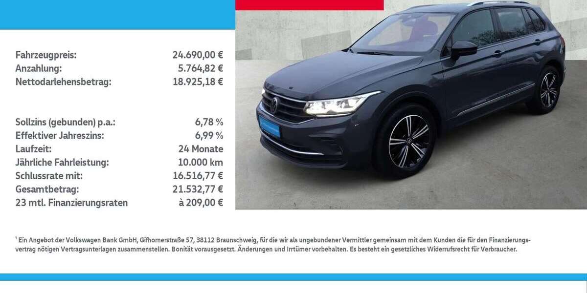 VW Tiguan 98.071 km 24.690 &euro; Lingen 49808