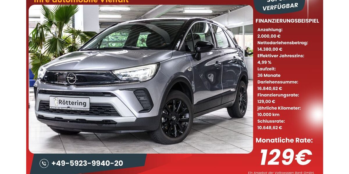 Opel Crossland (X) 25.700 km 15.600 &euro; Schüttorf 48465