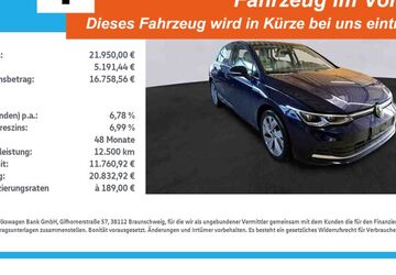 VW Golf 69.993 km 21.479 &euro; Lingen 49808