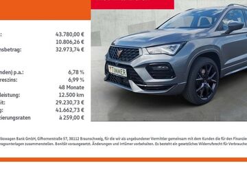 Cupra Ateca 3.999 km 42.480 &euro; Nordhorn 48529