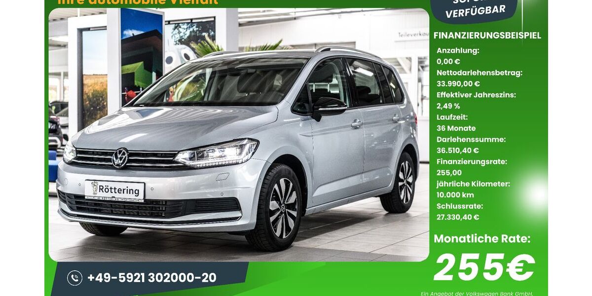 VW Touran 26.823 km 33.990 &euro; Schüttorf 48465