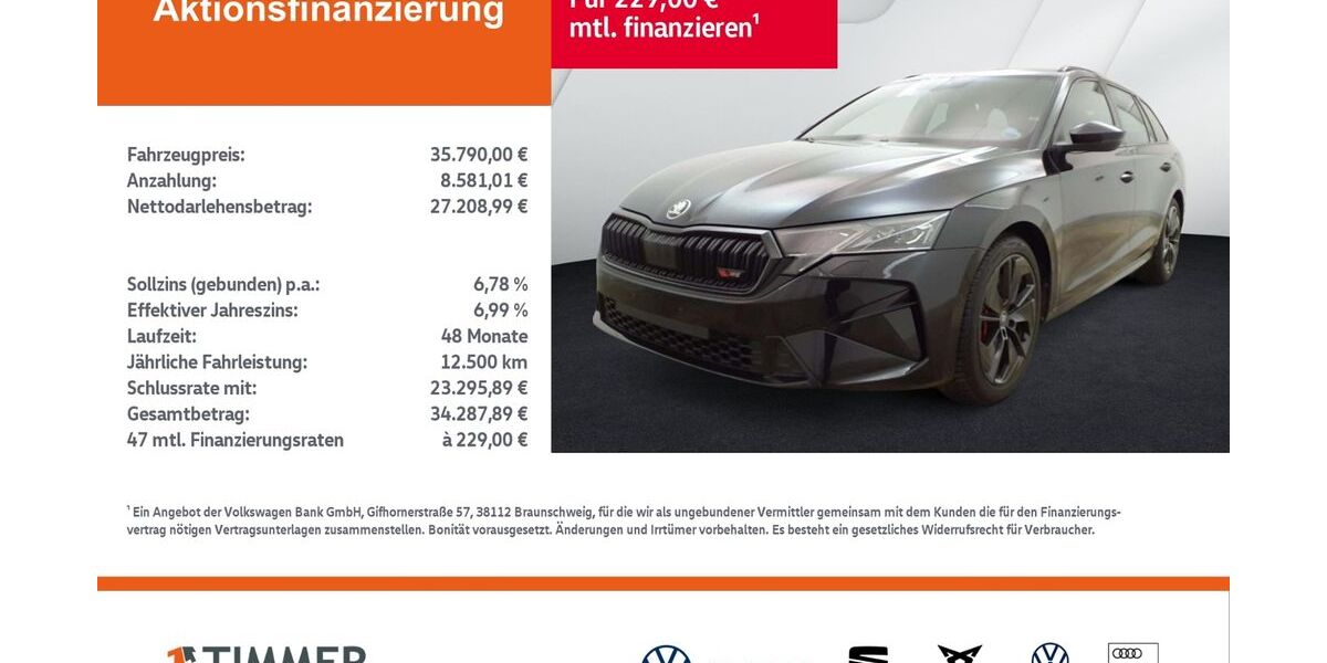 Skoda Octavia 26.864 km 35.590 &euro; Nordhorn 48529